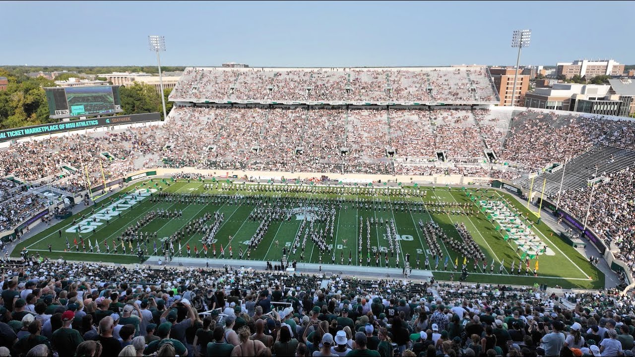 Spartan Marching Band: Halftime | 9.14.2024 - MSU vs. Prairie View A&M