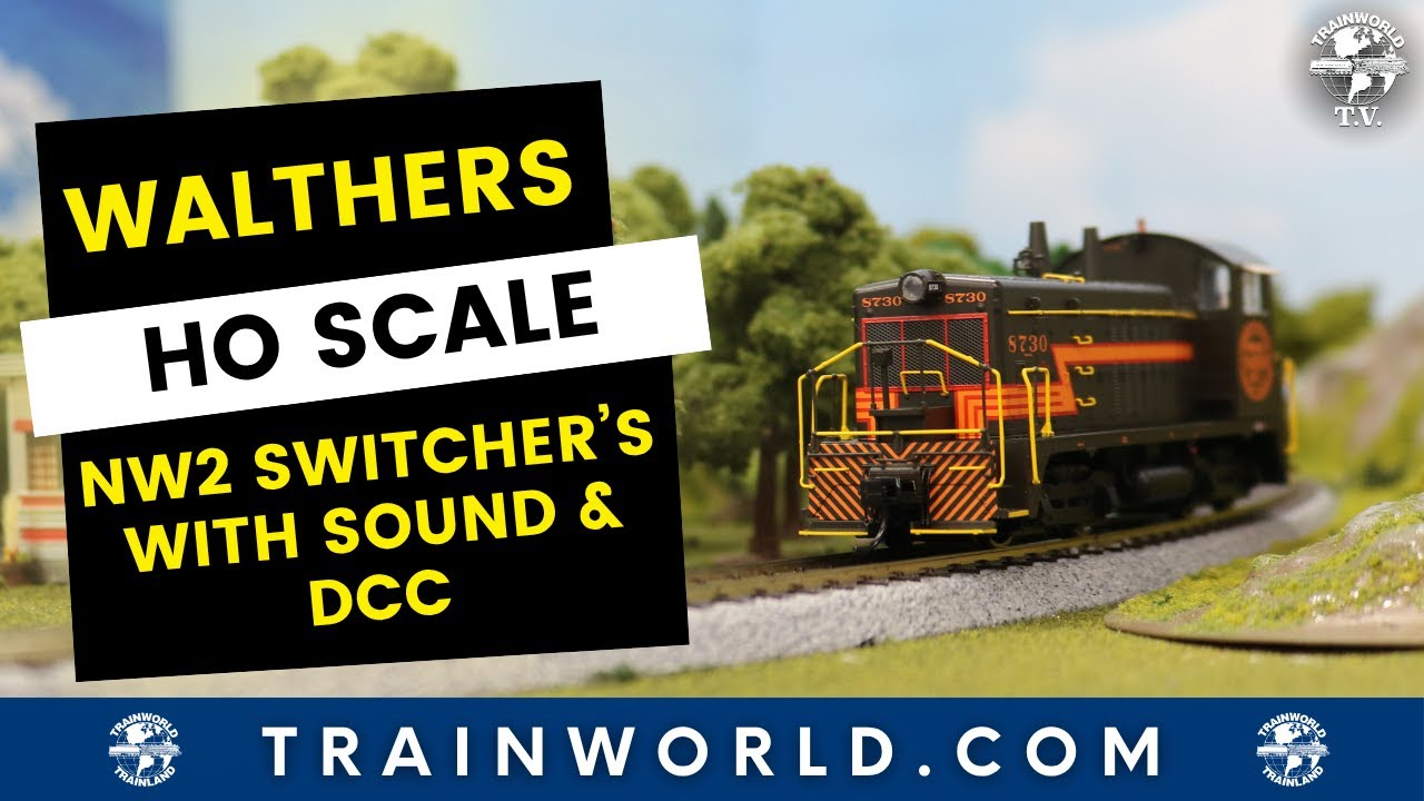 Walthers HO NW2 Switcher Locomotives