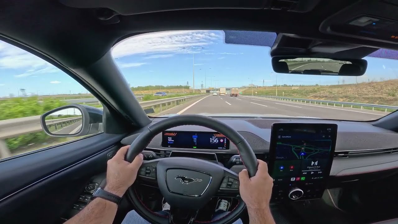 2024 Ford Mustang Mach-E Standard Range AWD POV Test Drive