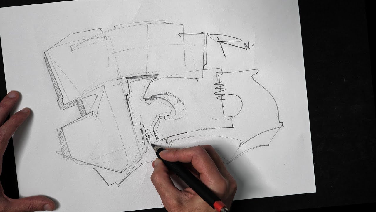 Relaxing Graffiti Sketch ASMR spooky tingles Om sounds