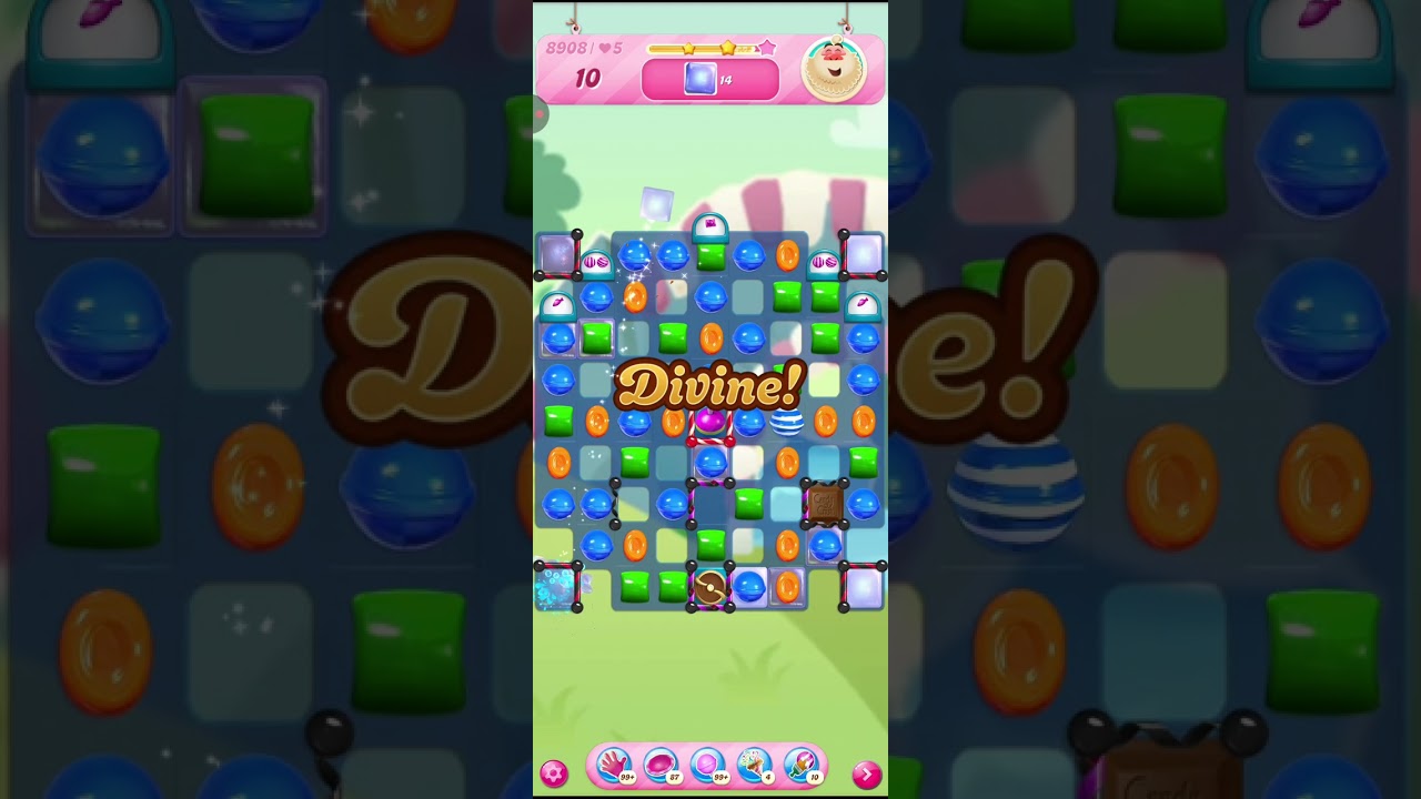 Candy Crush Saga level 8908