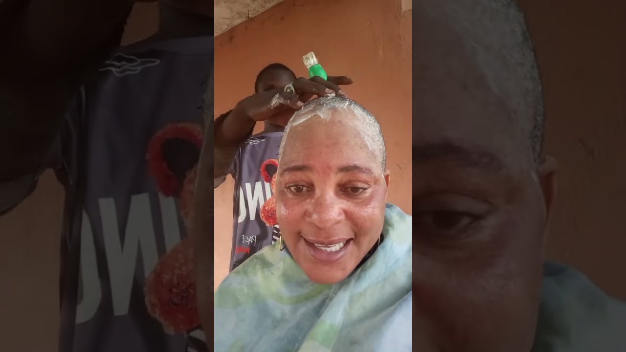 FAITH EZE TV  is live! HEAD SHAVE WITH MALLAM AWOLU PART 2