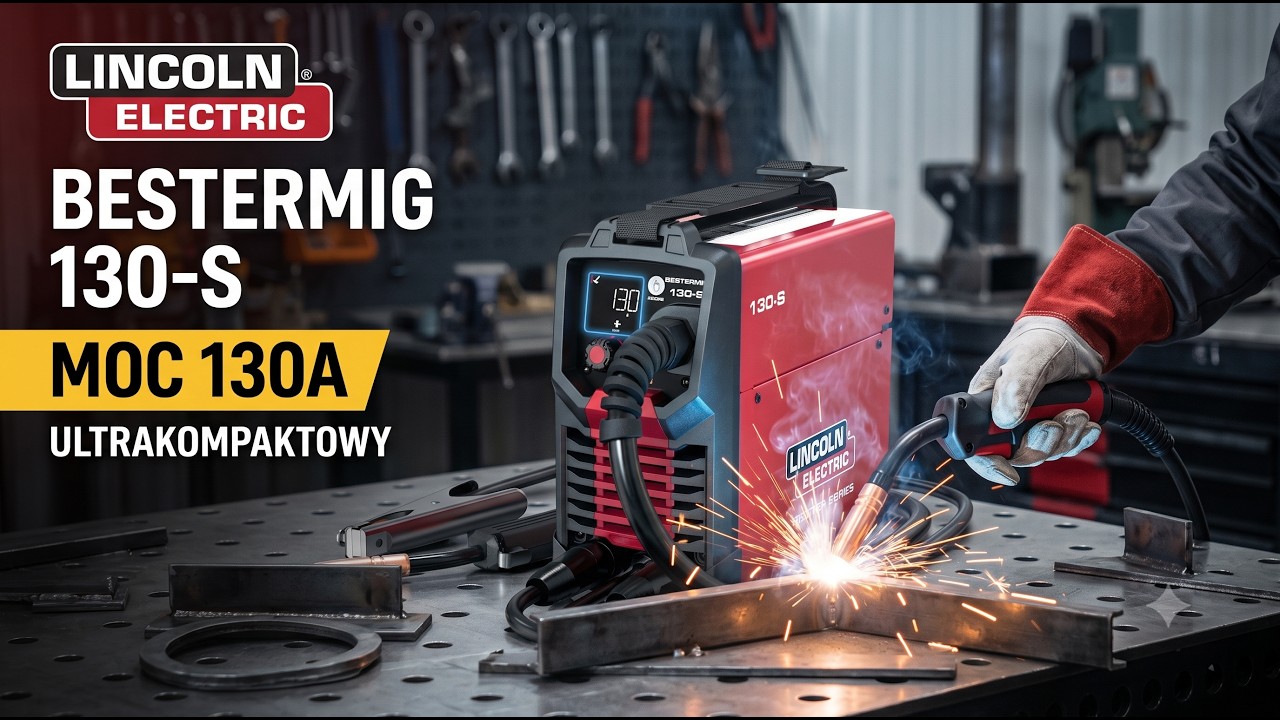 Spawarka inwertorowa p&oacute;łautomat MIG BESTERMIG 130-S Synergia Test spawanie