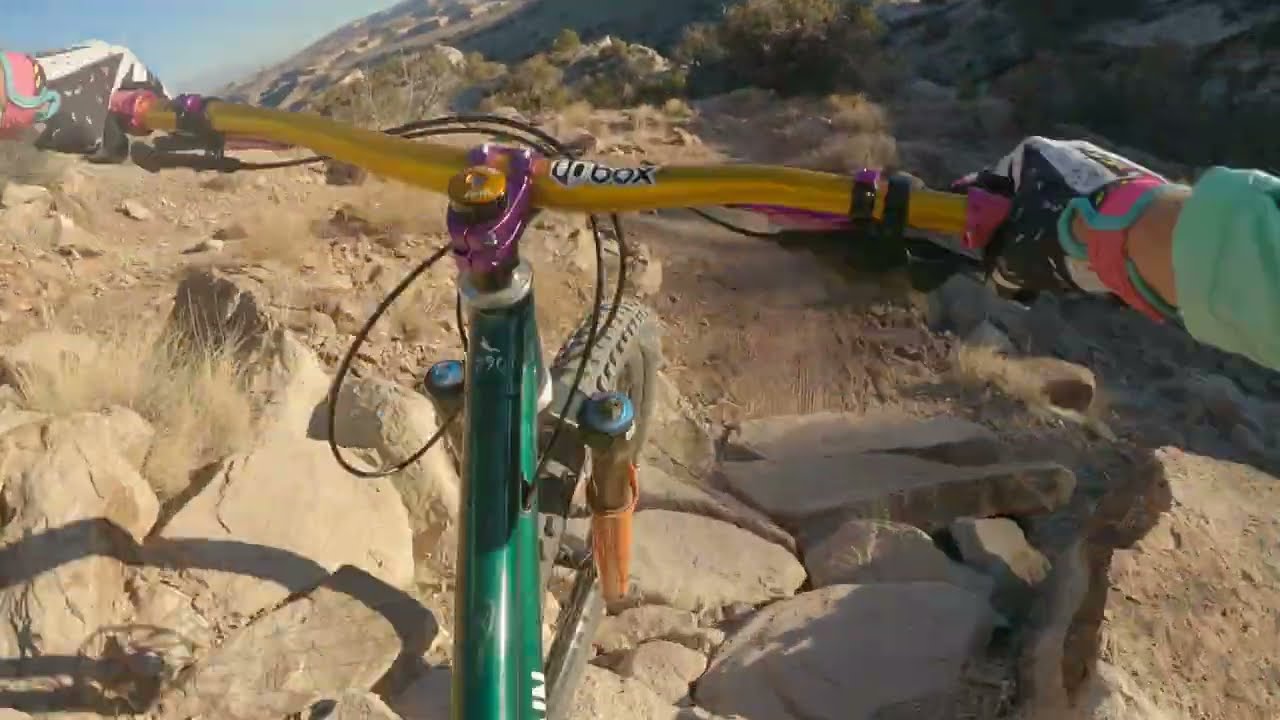 The Radical all Mountain chillidog hardtail on Grand Junction tech.