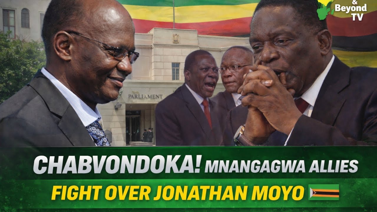 WAR ERUPTS IN MNANGAGWA'S INNER ROOM, ALLIES FIGHT FOR JONATHAN MOYO