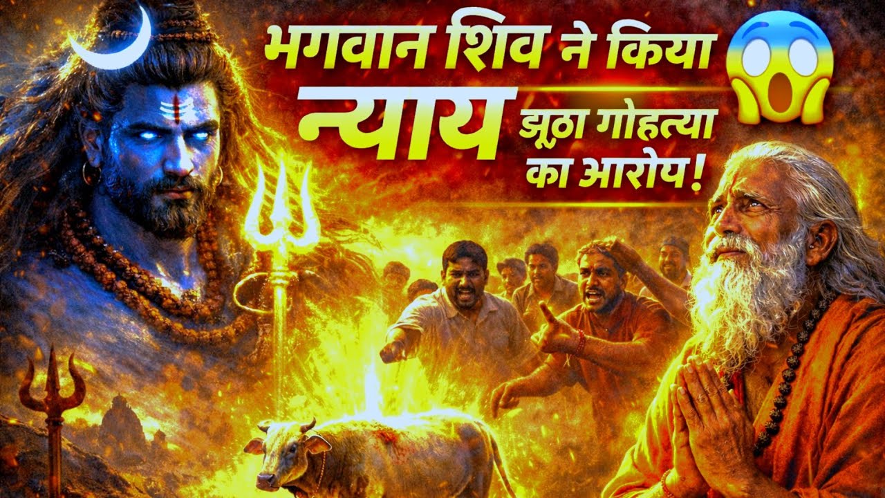 जब महादेव ने निर्दोष संत को बचाया 😱🕉️ | Shiv Puran True Story | Full Devotional Katha