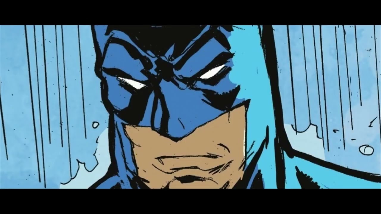 batman vs. the joker(from the dc vault death in the family - robin lives #1/sped up)