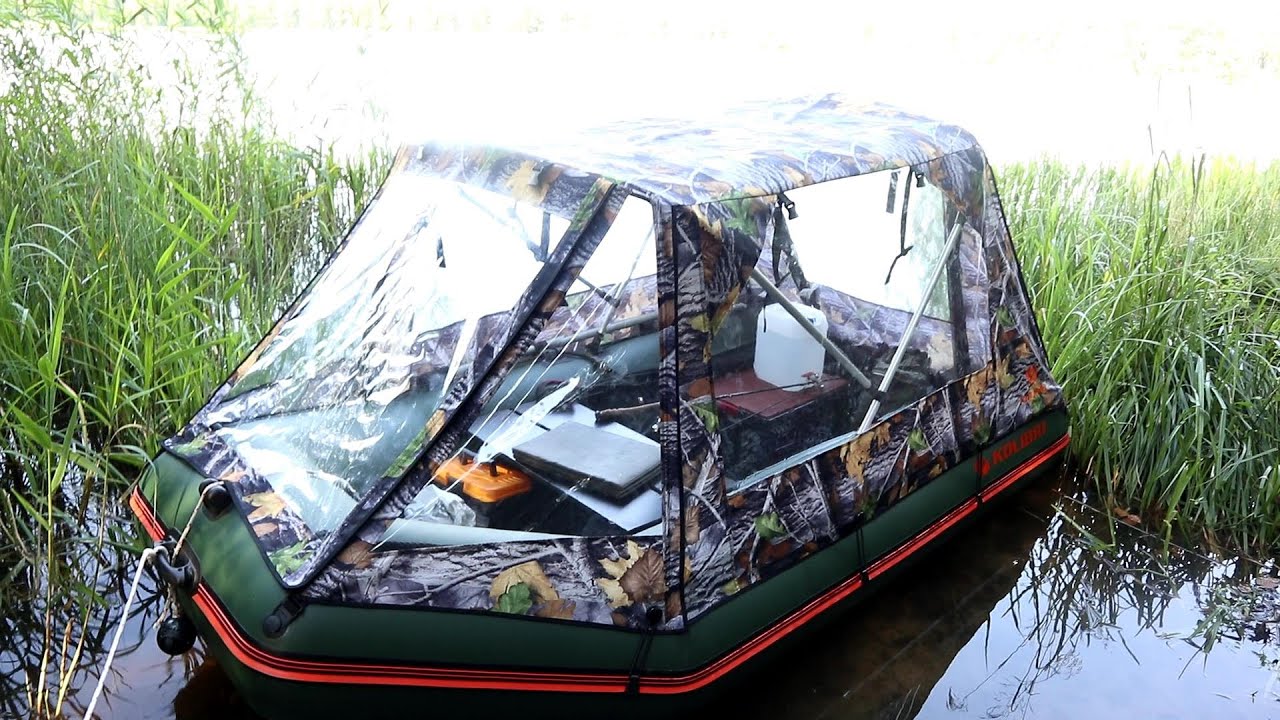 SKIT - Namiot - zadaszenie do pontonu Kolibri KM 330 + ekwipunek na wyprawę