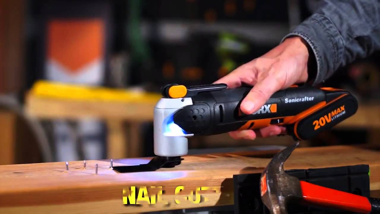 Worx WX678 Sonicrafter 20V Multi tool