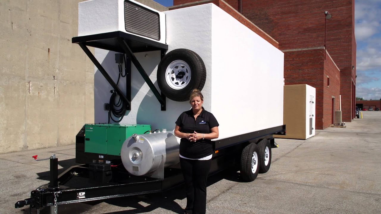 Polar King | 8 x 16 Custom Walk In Freezer Trailer | Monroe, LA