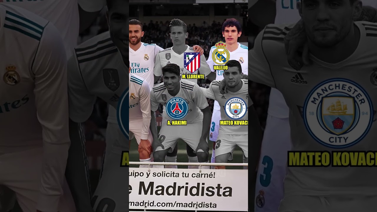 Squad Real Madrid 2017/2018 | Second Team #bintangbola
