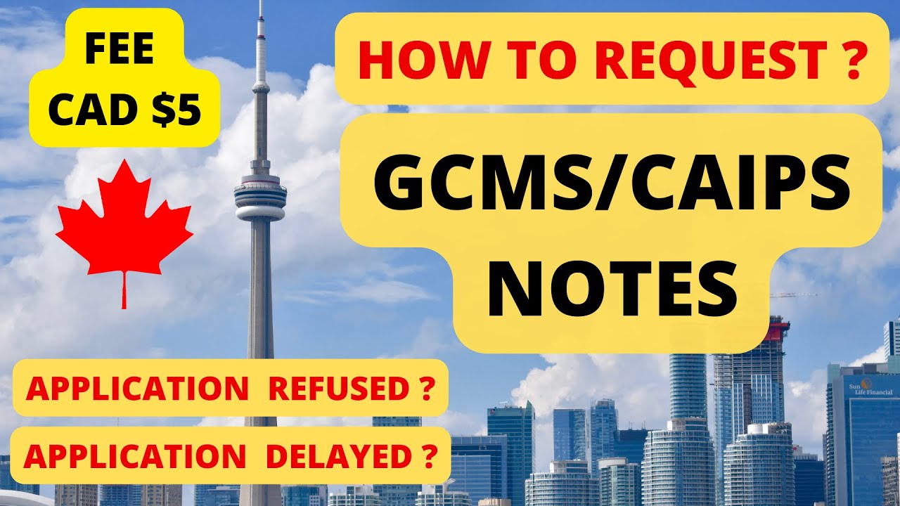 HOW TO APPLY CAIPS / GCMS NOTES ONLINE | STUDENT VISA REFUSAL | VISITOR VISA REFUSAL | Fee 5$ only