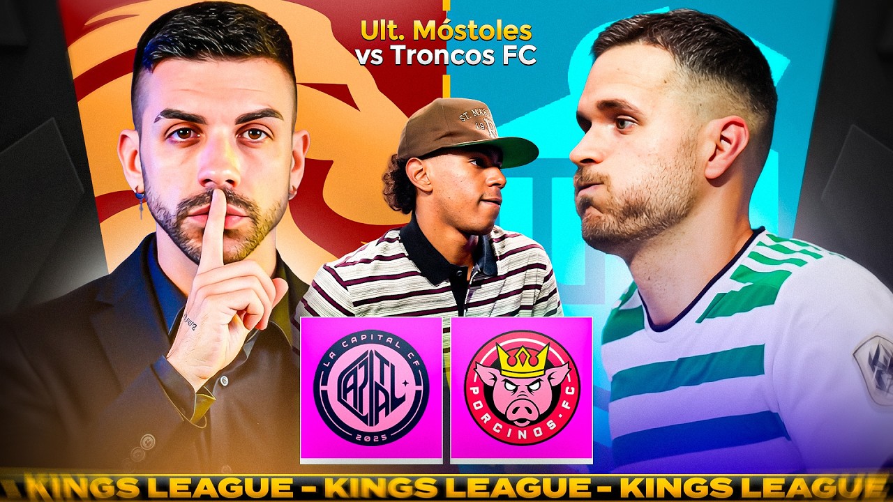 LAMINE YAMAL, FERMIN Y CANCELO EN LA KINGS LEAGUE ! ULTIMATE MOSTOLES vs TRONCOS - DjMaRiiO