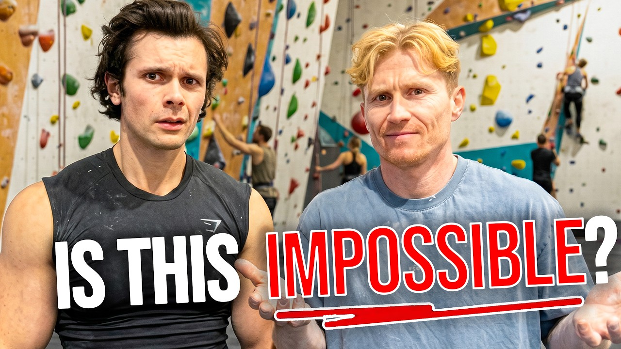 ⁠Can I turn a Bodybuilder into a Rock Climber in 24h? - Will Tennyson tries climbing