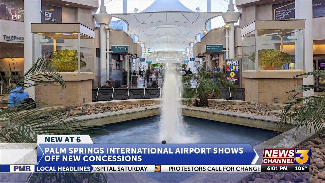 Exclusive first look at Palm Springs International Airport’s newest addition to its ...