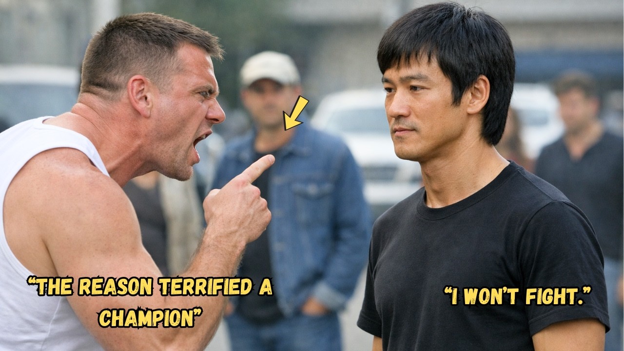 Bruce Lee Refused to Fight a Champion for a Simple Reason — It Scared Everyone More Than a Punch.