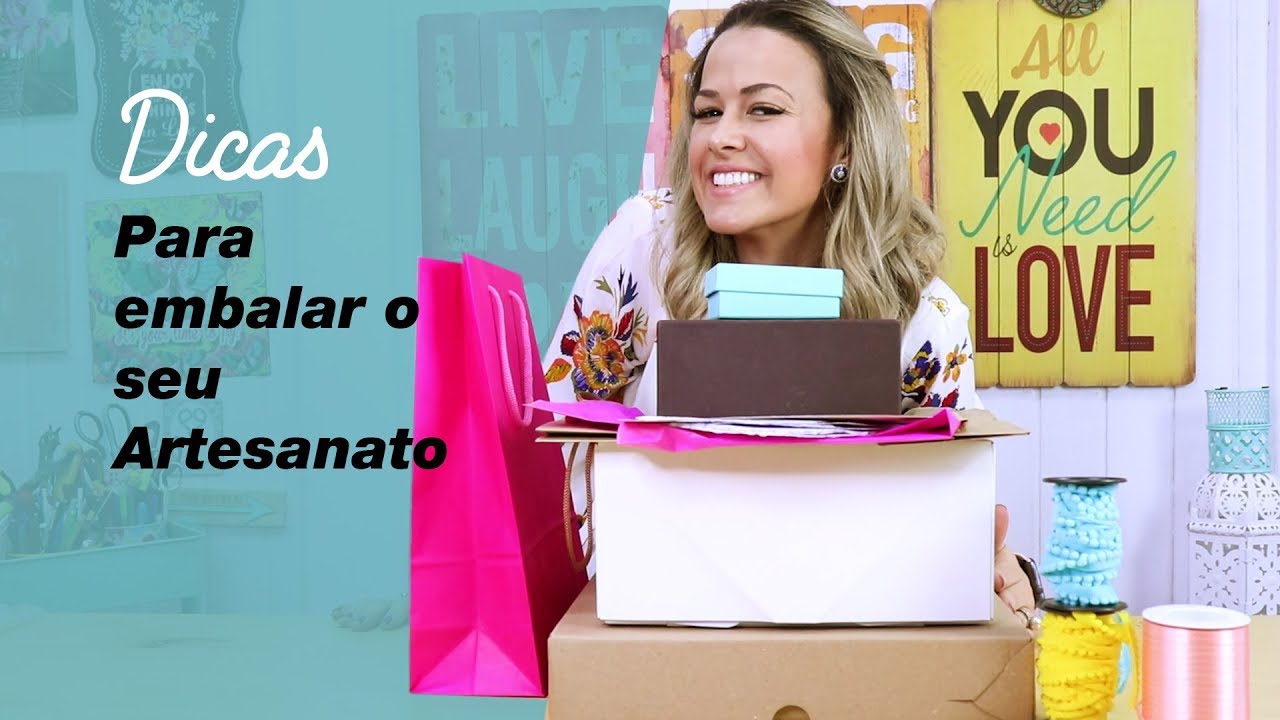 COMO EMBALAR SEU ARTESANATO