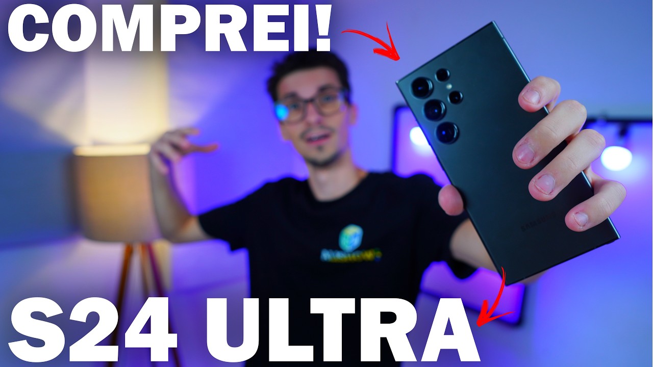 Comprei! SAMSUNG S24 ULTRA em 2026