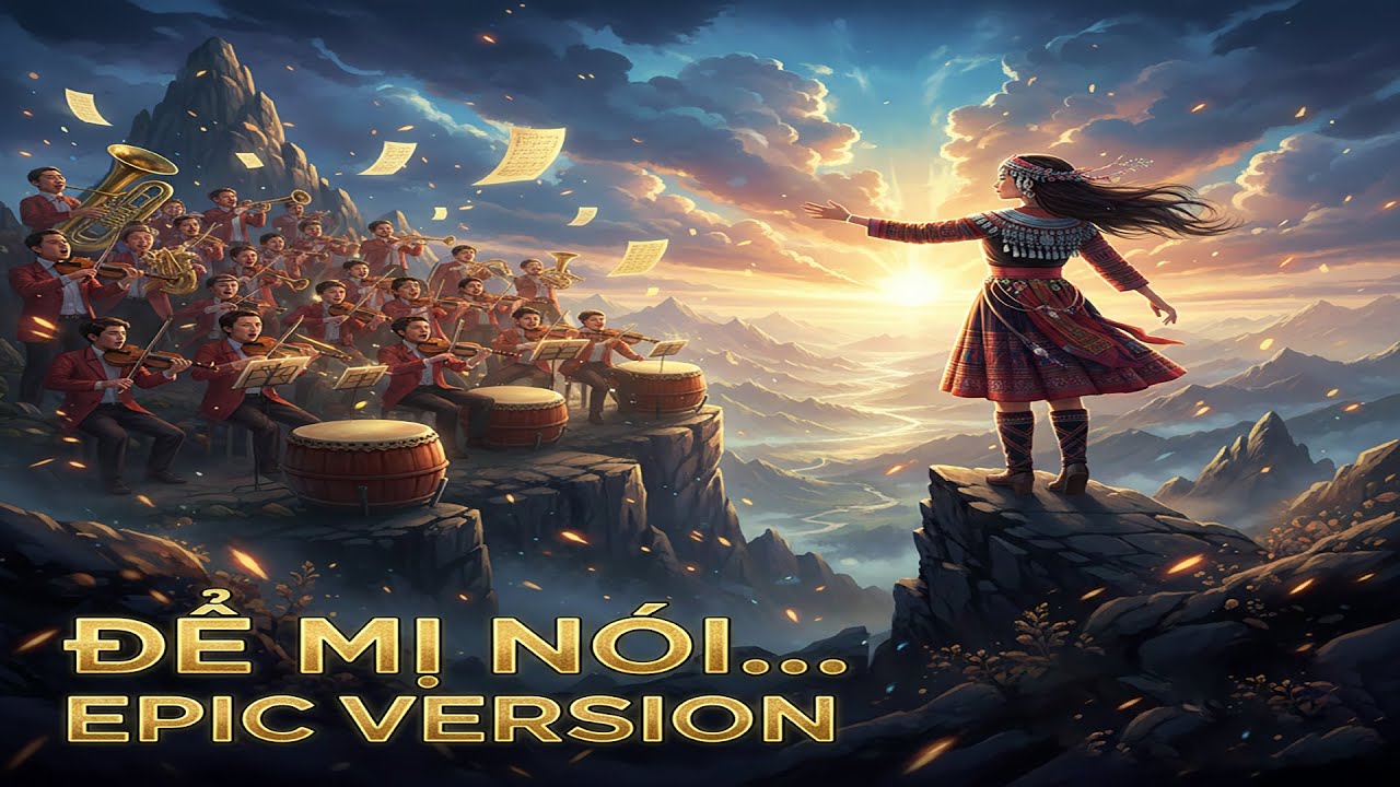 ĐỂ MỊ NÓI CHO MÀ NGHE (Epic Giao Hưởng) - Nhạc Hùng Tráng | Pha trộn Dân tộc Việt Nam 🎷