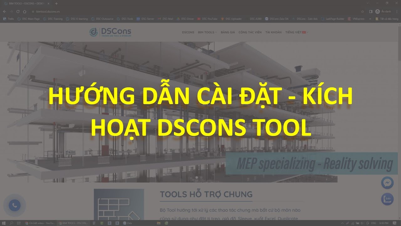 DSCons | Installation Guide - Activation of DScons Tool (Revit MEP)