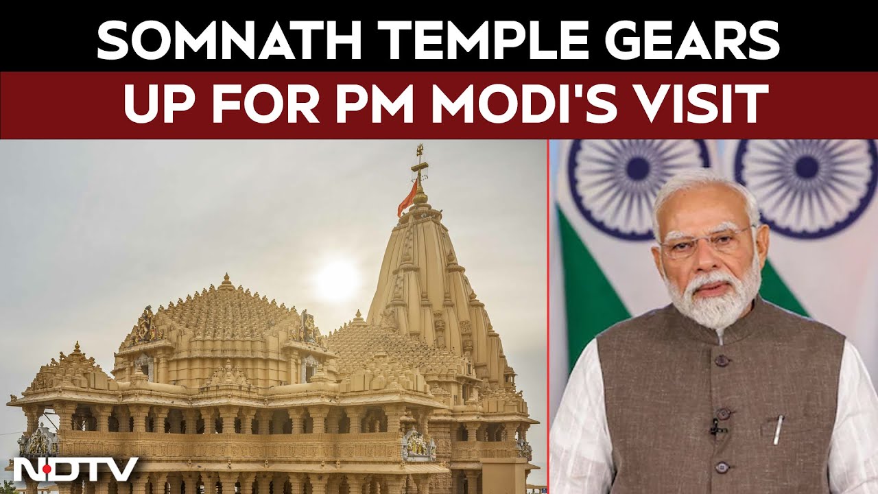 Somnath Temple Gears Up for PM Modi&rsquo;s Visit Ahead of &lsquo;Somnath Swabhiman Parv&rsquo;
