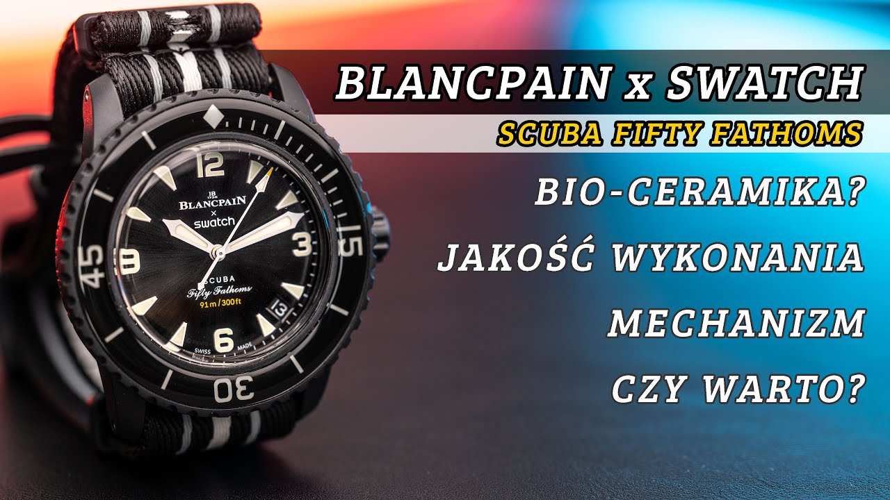 Recenzja zegarka SWATCH X BLANCPAIN Scuba Fifty Fathoms