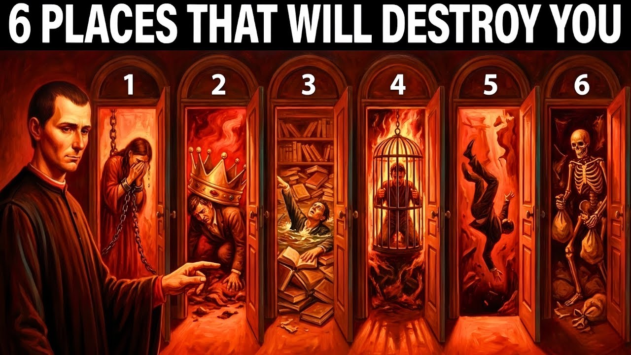 6 Places That Will RUIN You — Machiavelli's Warning