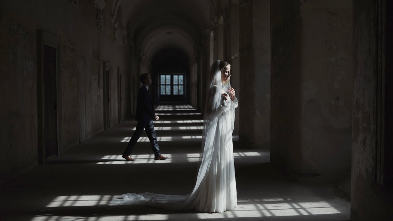 Cinematic wedding session in Monastery