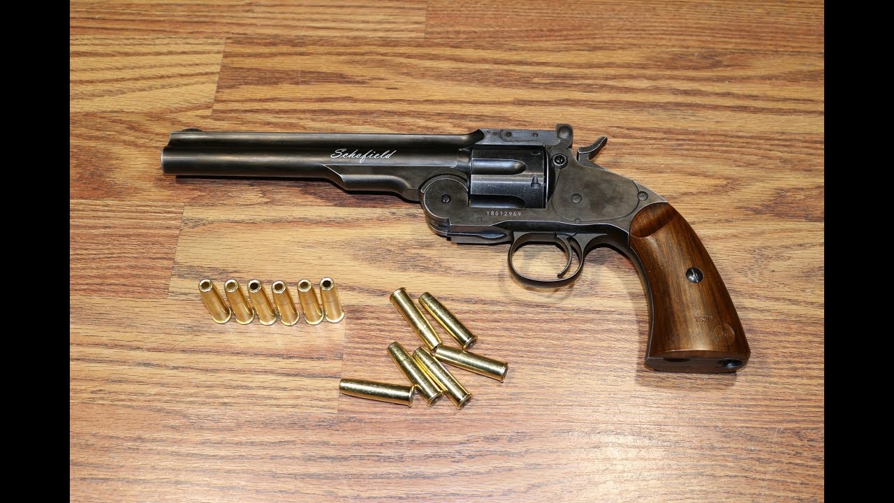 Обзор пневматического револьвера ASG (S&W MODEL 3 SCHOFIELD)