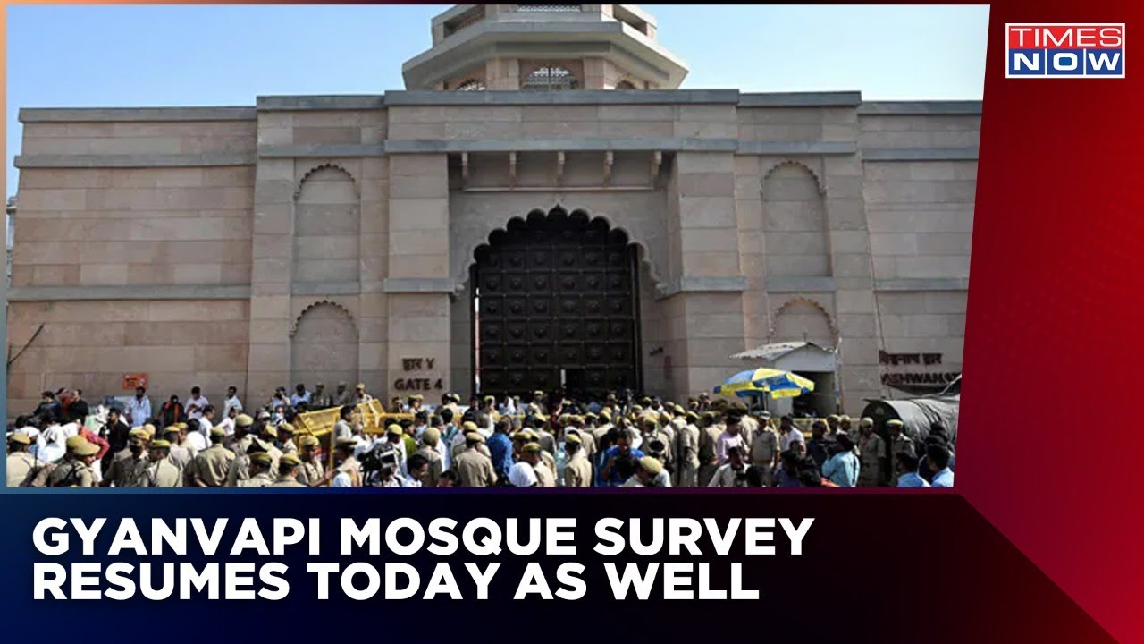 Gyanvapi Mosque Survey: Videography Survey Of The Mosque To Resumes Today As Well | Morning News