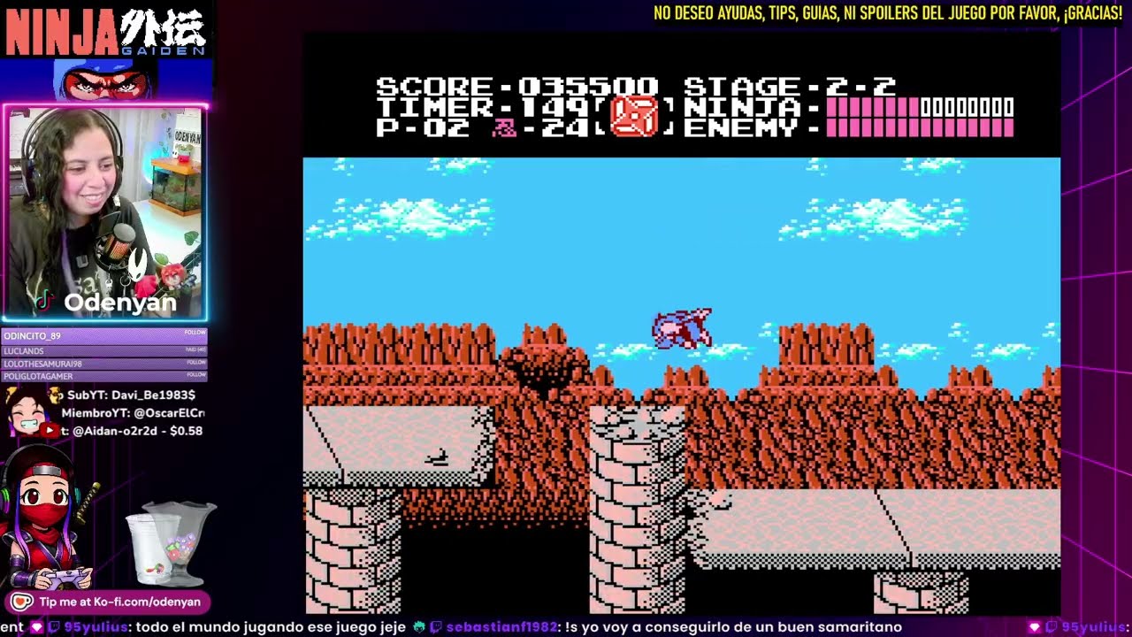 Ninja Gaiden de NES 🥷🎮 | Retrogaming 4to Round FINAL