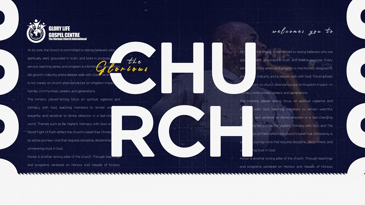 SUNDAY SERVICE: EVER INCREASING GLORY