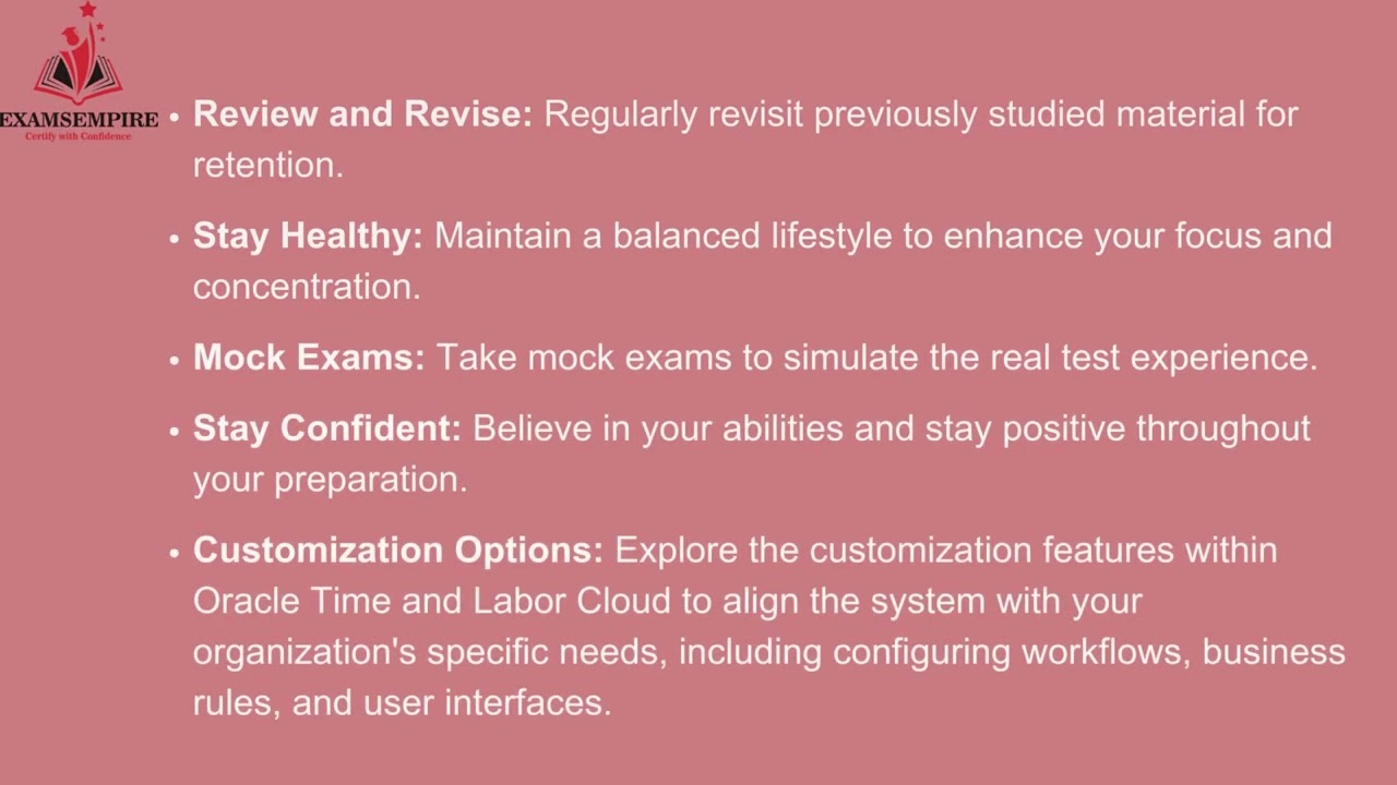 Oracle 1Z0-1048-23 Exam Guide - Tips, Tricks, and Resources