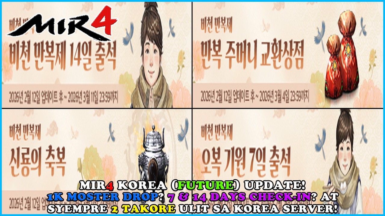 MIR4 FUTURE CONTENT - SARAP 2 TAKORE NA NAMAN PO SA KOREAN SERVER! - F2P
