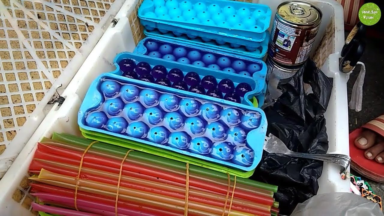 Jakarta Street Food - Jelly Jelly Sedotan  || JAJANAN SD