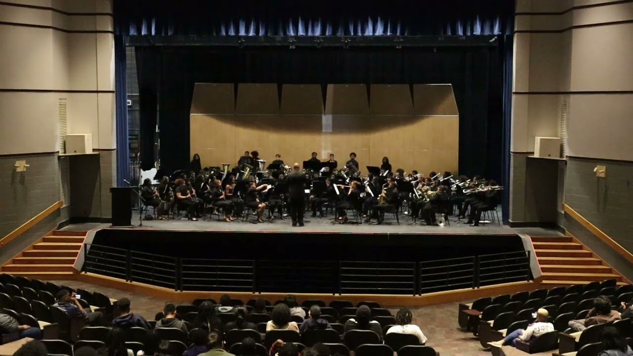 AAMU MMW Tour Performing “They Shall Run and Be Free” @Clay-Chalkville High School