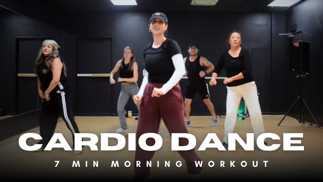 Cardio Dance Fitness | 7 Min Workout To Start Your Day 