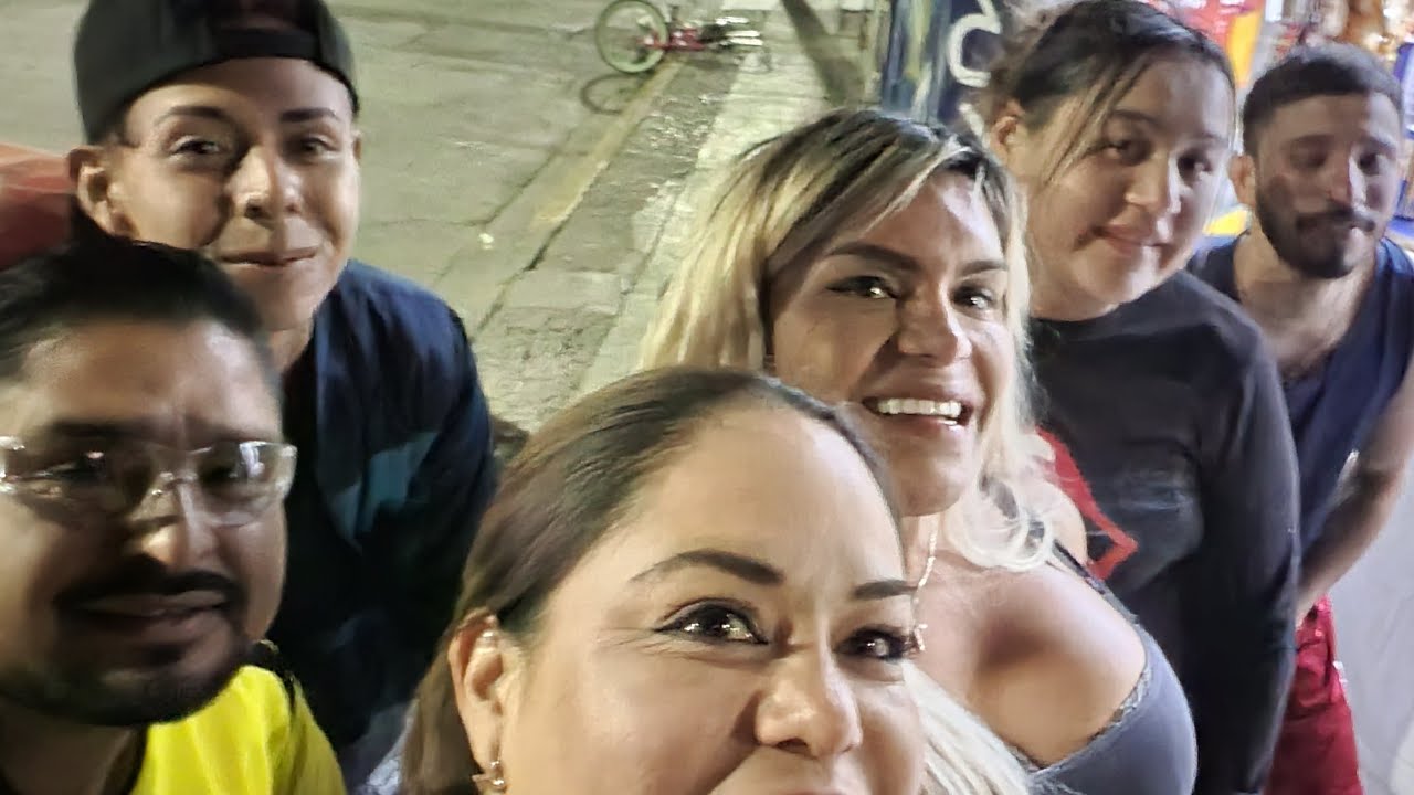 Con Wendy Guevara