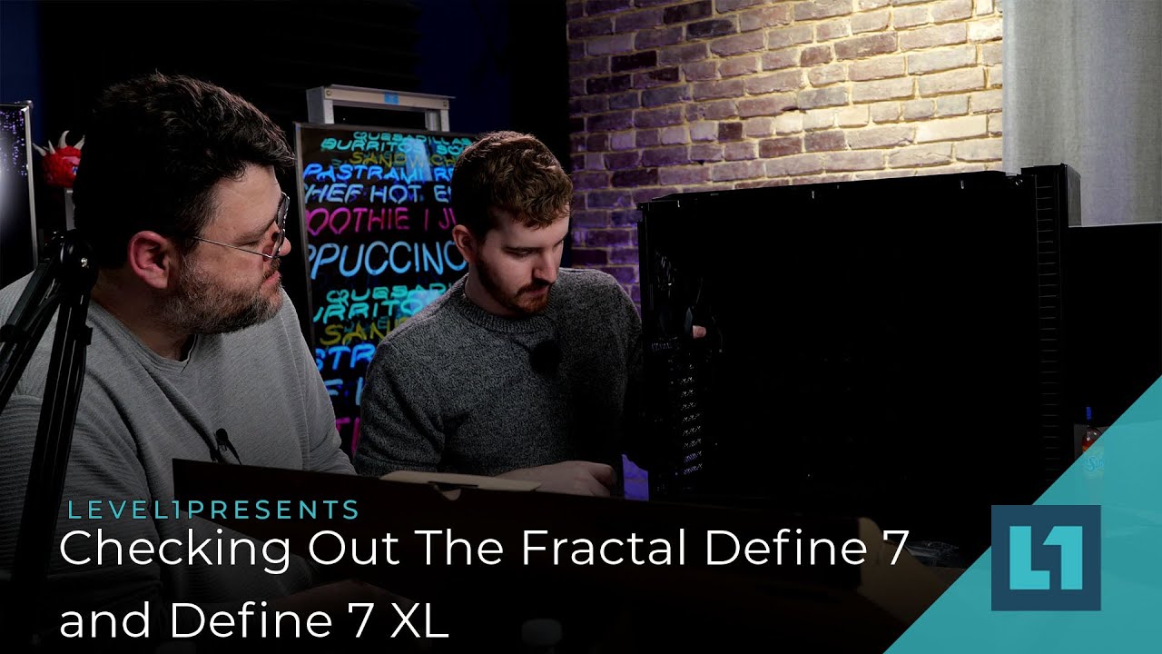 Checking Out The Fractal Define 7 and Define 7 XL