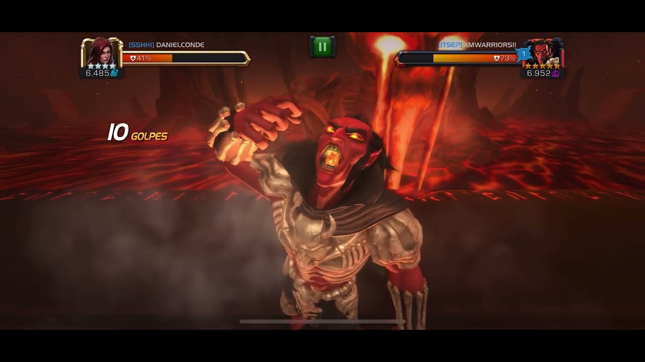 Fénix (****) (6485) vs Mefisto (*****) (6952)