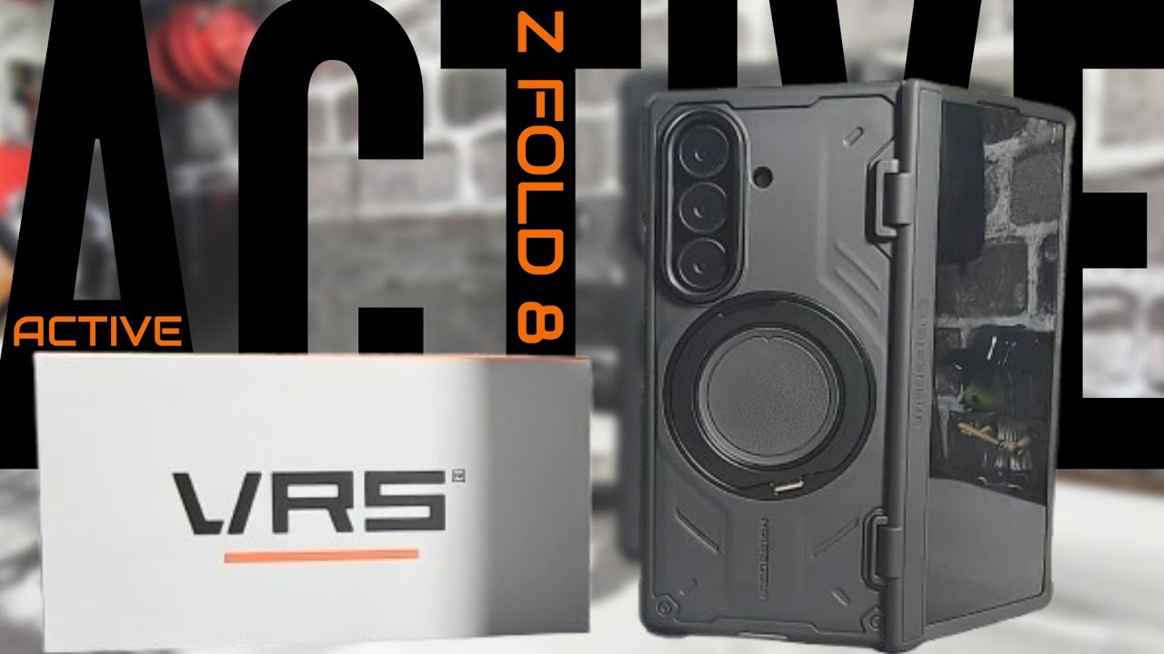 Обзор чехла VRS Active с магнитным кольцом-подставкой для SAMSUNG Galaxy Z Fold 8 Ultra
