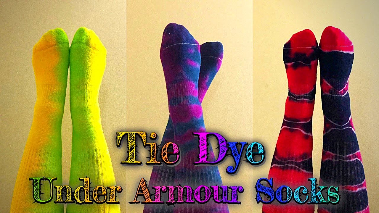 How to Tie Dye Socks