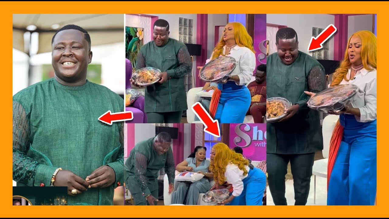 Oheneba Jude Interview With Nana Ama Mcbrown Shuts Down The Internet As He Eats On Live TV