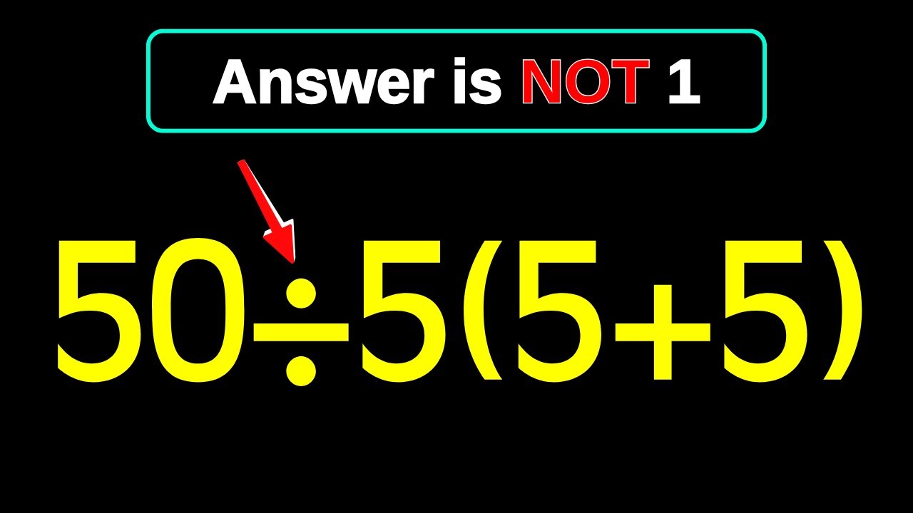 Don’t Guess — Solve This Carefully