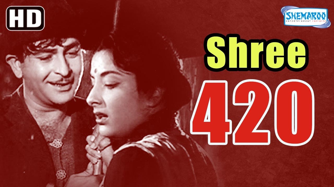 Shree 420 (HD) - Raj Kapoor | Nargis | Lalita Pawar - Popular Hindi Film - (With Eng Subtitles)