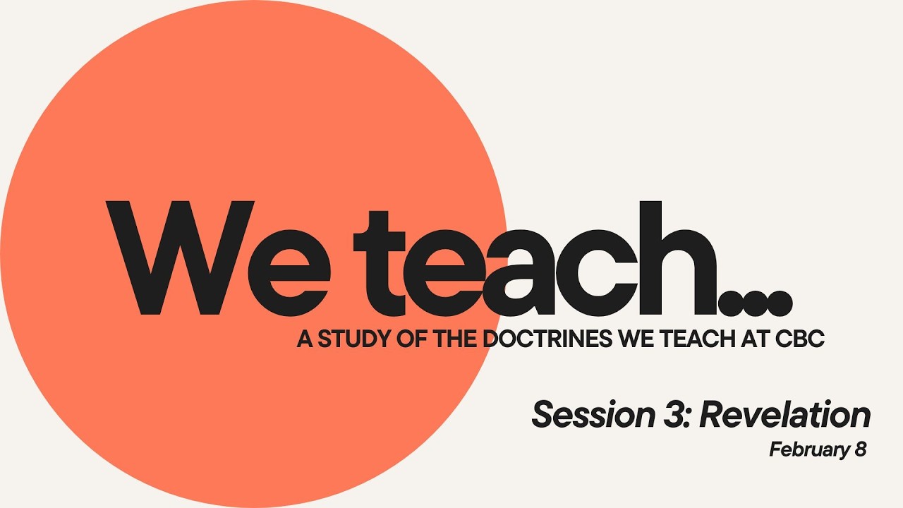 We Teach, Session 3
