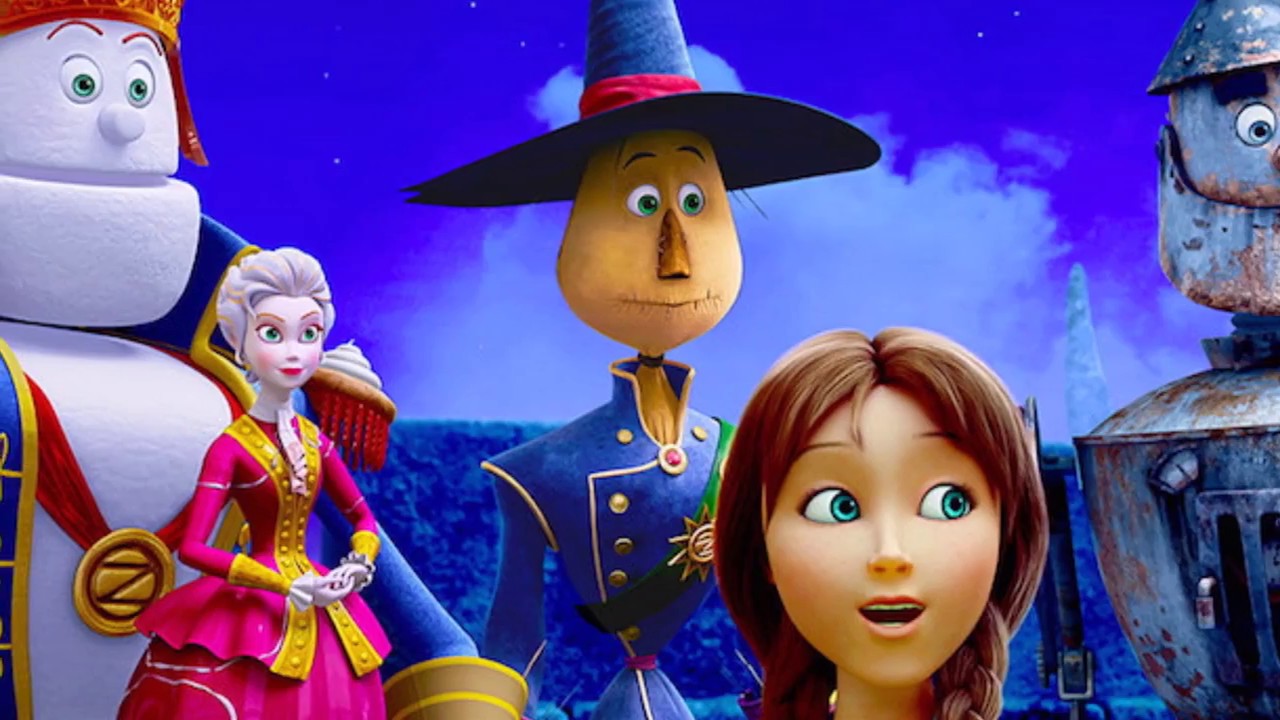 Dorothy and The Scarecrow - Wizard of Oz