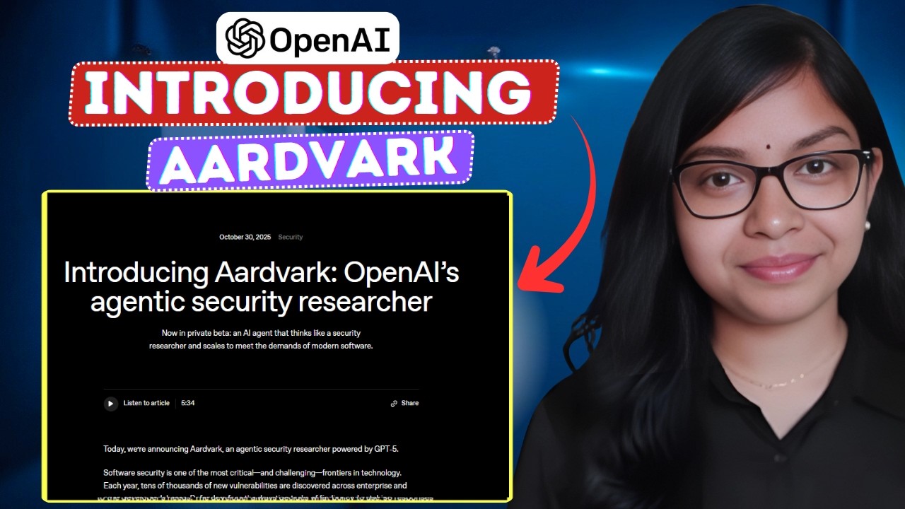 OpenAI Just Released Aardvark — The  Agent That Can Hack, Test, and Fix Code by Itself