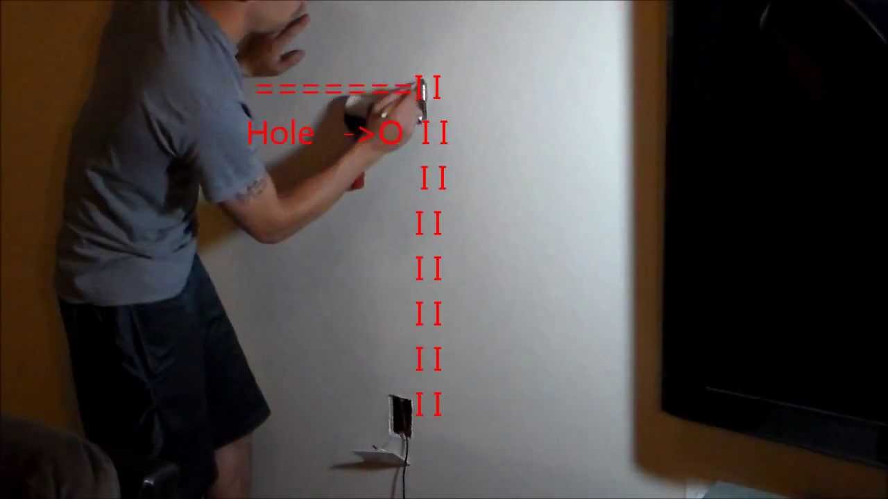 Easy Way to Fish Wires in Wall & locate Studs