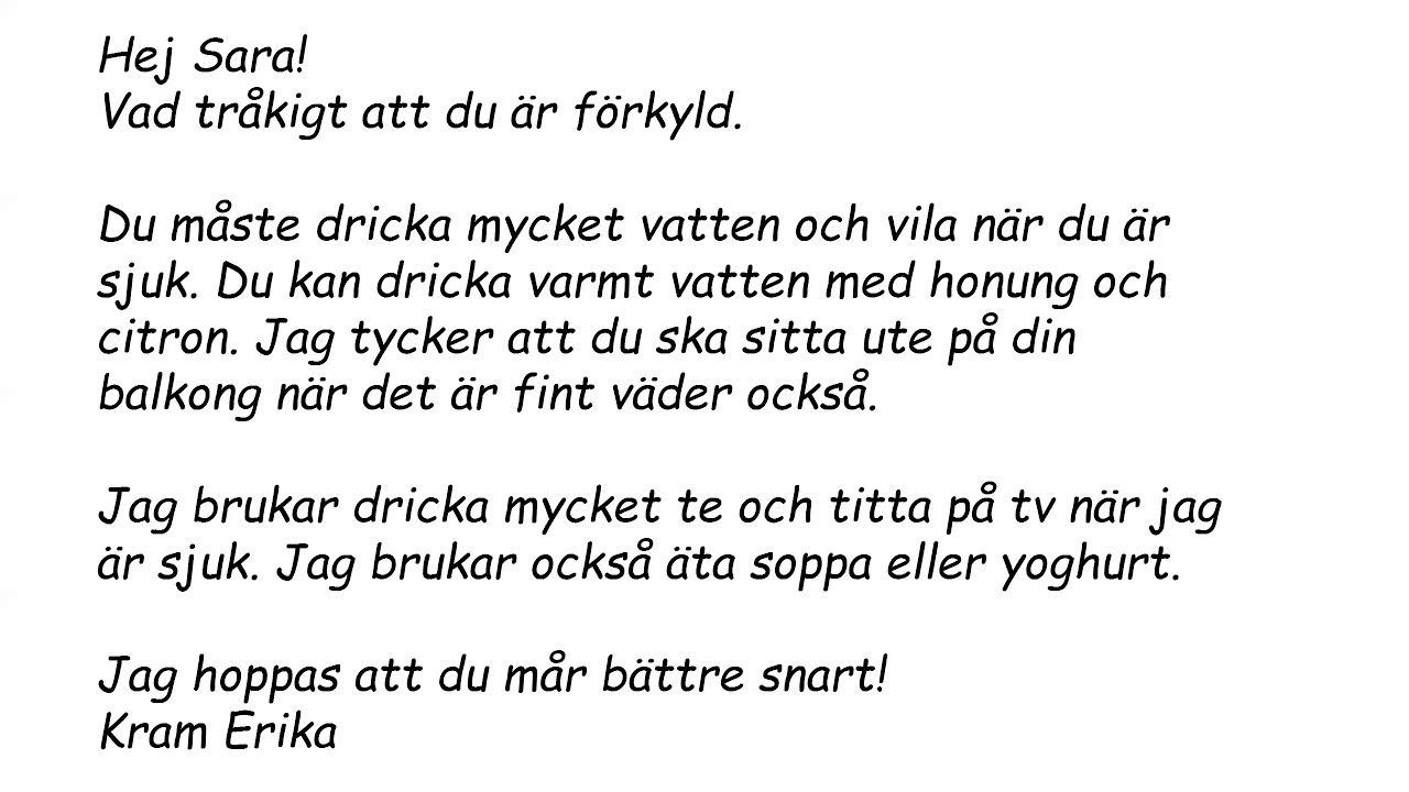 Ge råd till en kompis